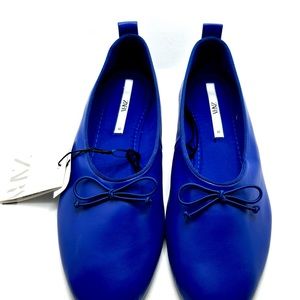 Zara Ballet Flats With Bow